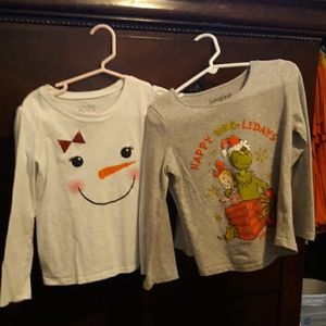 Girls Christmas Shirt Bundle